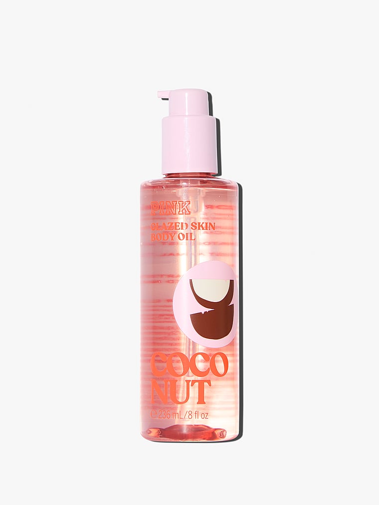 Victoria's Secret, Body Care Classic Body Oil, Coconut, onModelFront, 1 of 2