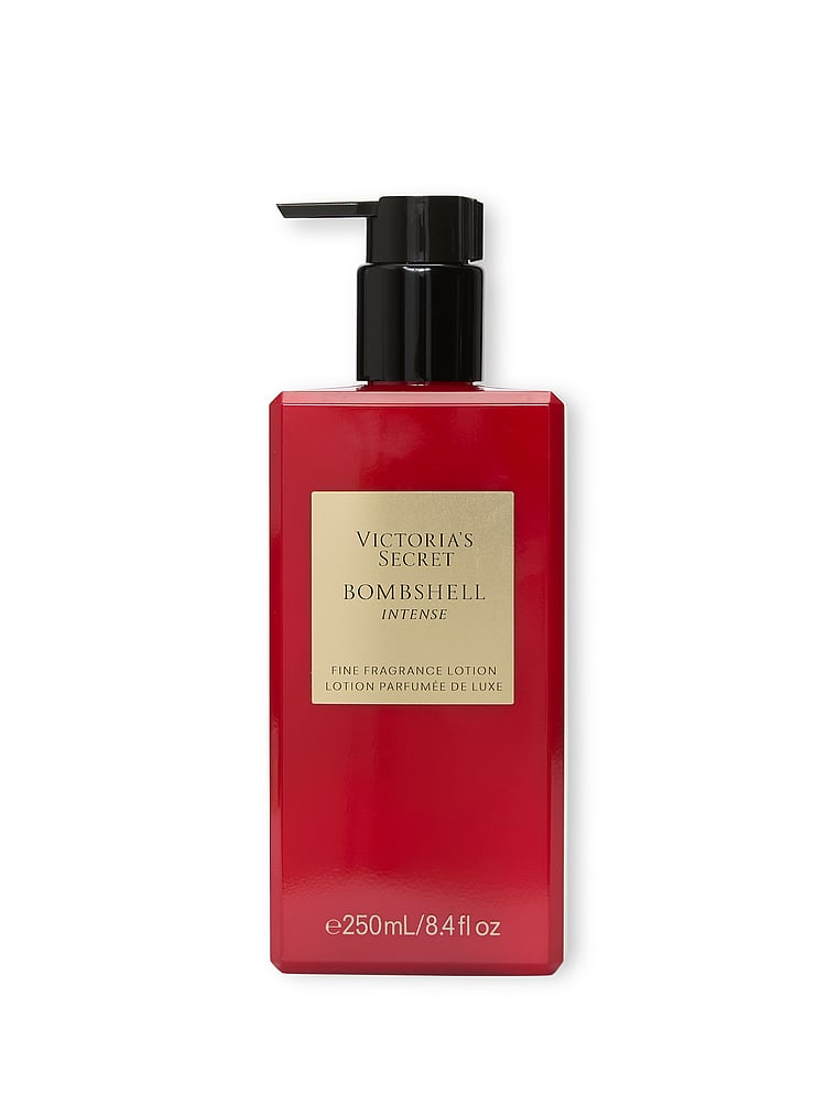 Victoria's Secret, Fine Fragrance Bombshell Passion Fine Fragrance Lotion, Bombshell Intense, onModelFront, 1 of 4
