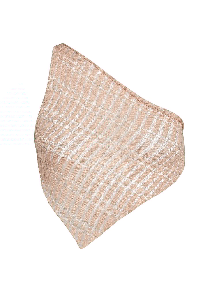 Victoria's Secret, Tropic of C Ozzora Top, Sand Lurex, offModelFront, 3 of 4