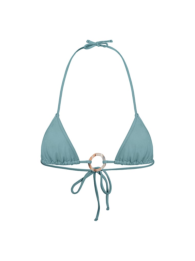 Victoria's Secret, Tropic of C Orb Praia Bikini Top, Dewdrop, offModelFront, 3 of 4