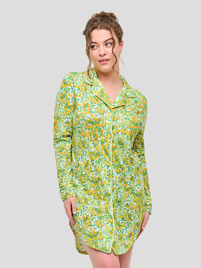 Victoria's Secret, Cosabella Bella Sleep Shirt, Mercata, onModelFront, 1 of 3