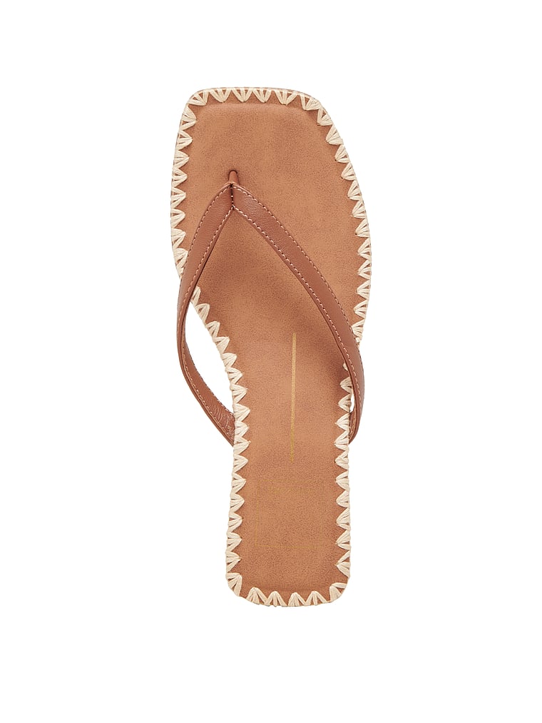 Dolce Vita Barty Sandals, Cognac Leather, detail, 4 of 4