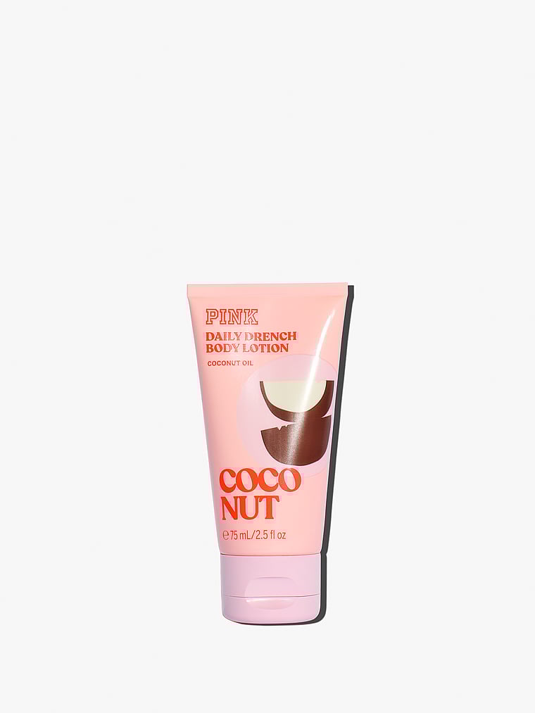 Victoria's Secret, Body Care Classic Mini Body Lotion, Coconut, onModelFront, 1 of 3