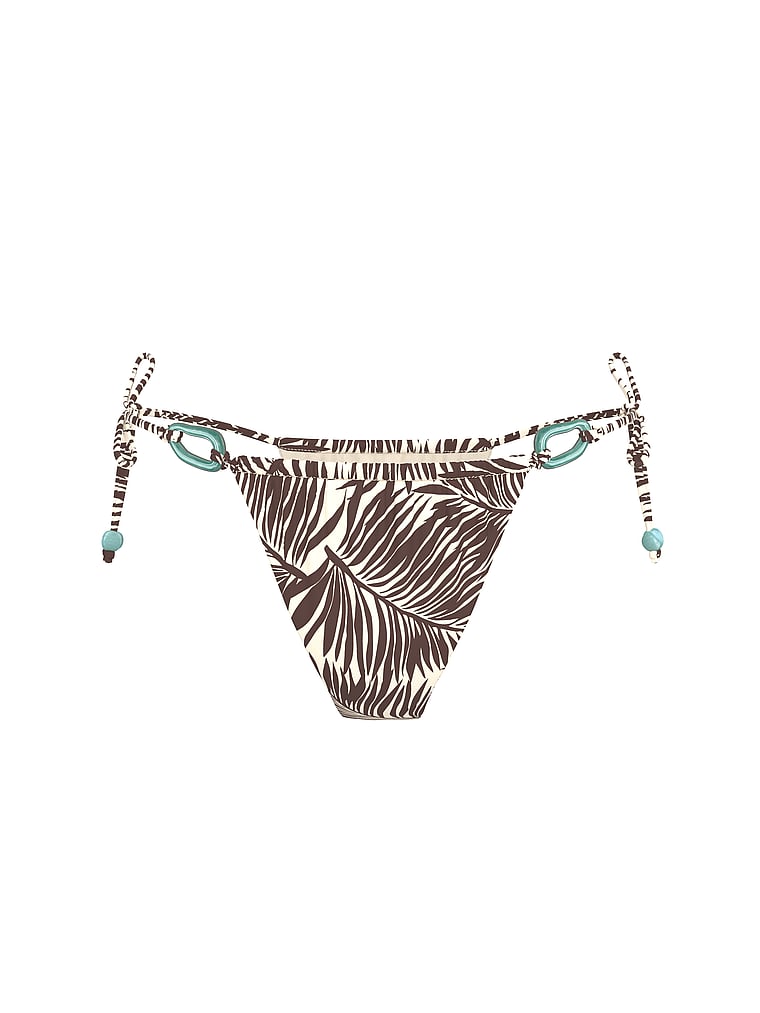 Beaded Thong Bikini Bottom
