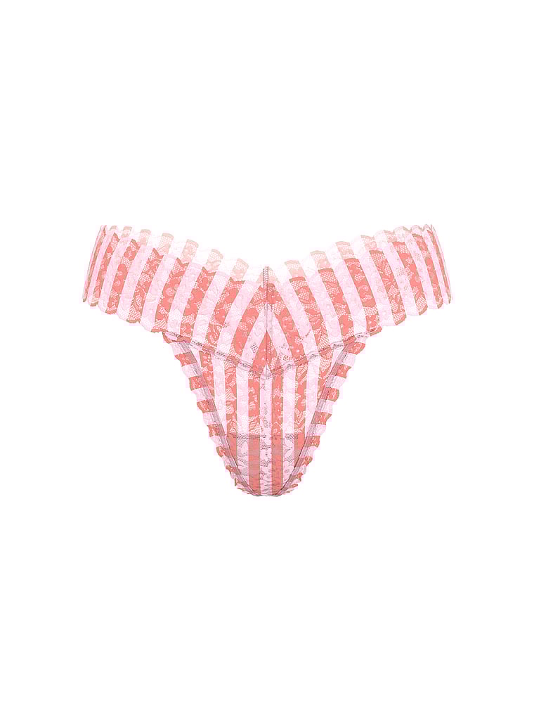 Buy Lace Thong Panty, Pretty Blossom Stripes Order Panties online