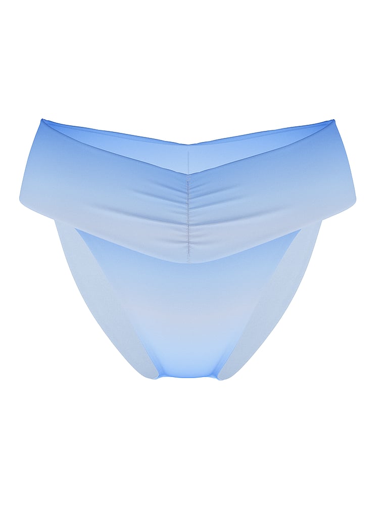 Essential Cinched High-Waist Bikini Bottom