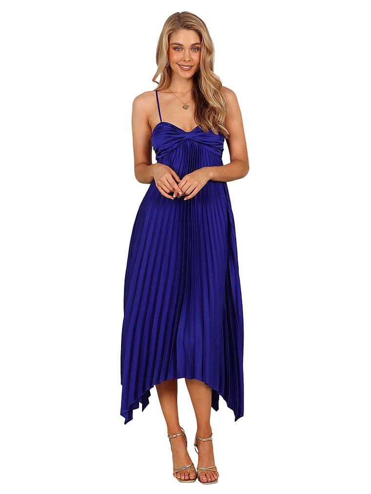 Victoria's Secret, Petal & Pup Vikki Dress, Royal Blue, onModelFront, 1 of 4