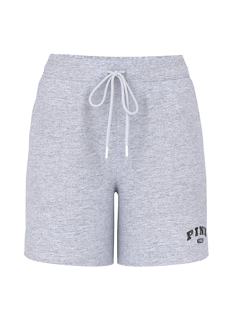 PINK Campus Fleece™ Shorts, offModelFront, 4 of 4