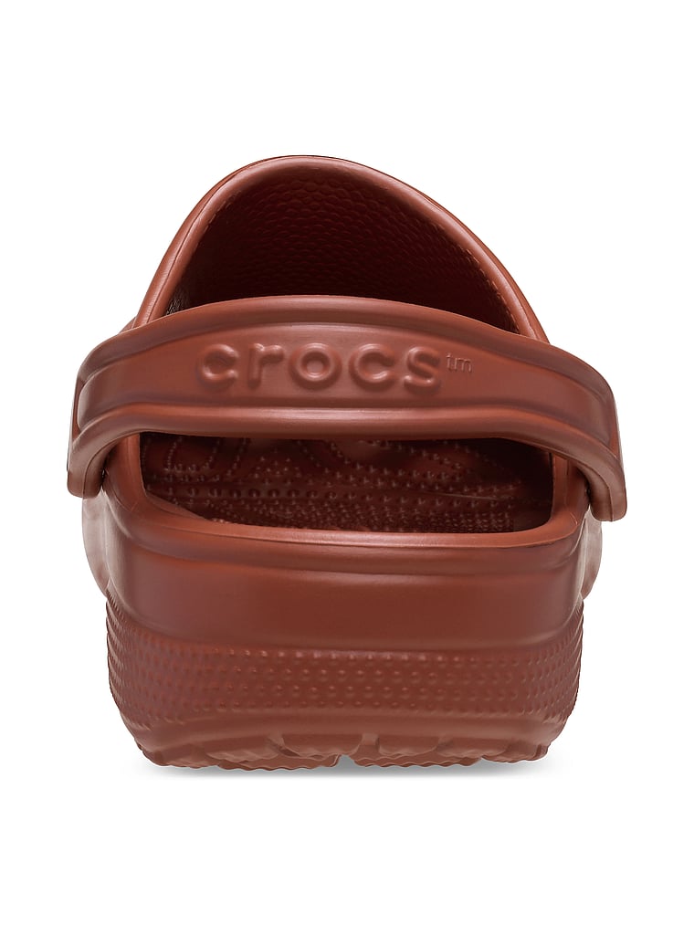 Crocs Classic Solid Clogs, Rust, offModelFront, 3 of 4
