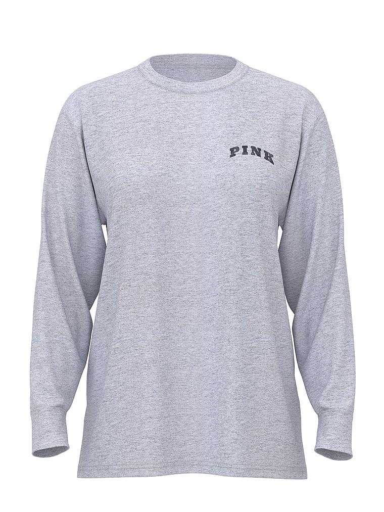 Campus Cotton Long-Sleeve Tee