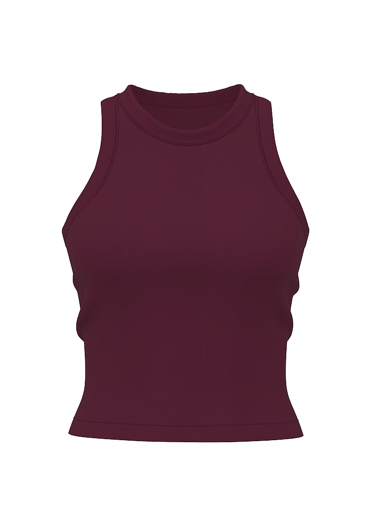 PINK Multi Rib Tank Top, offModelFront, 3 of 3