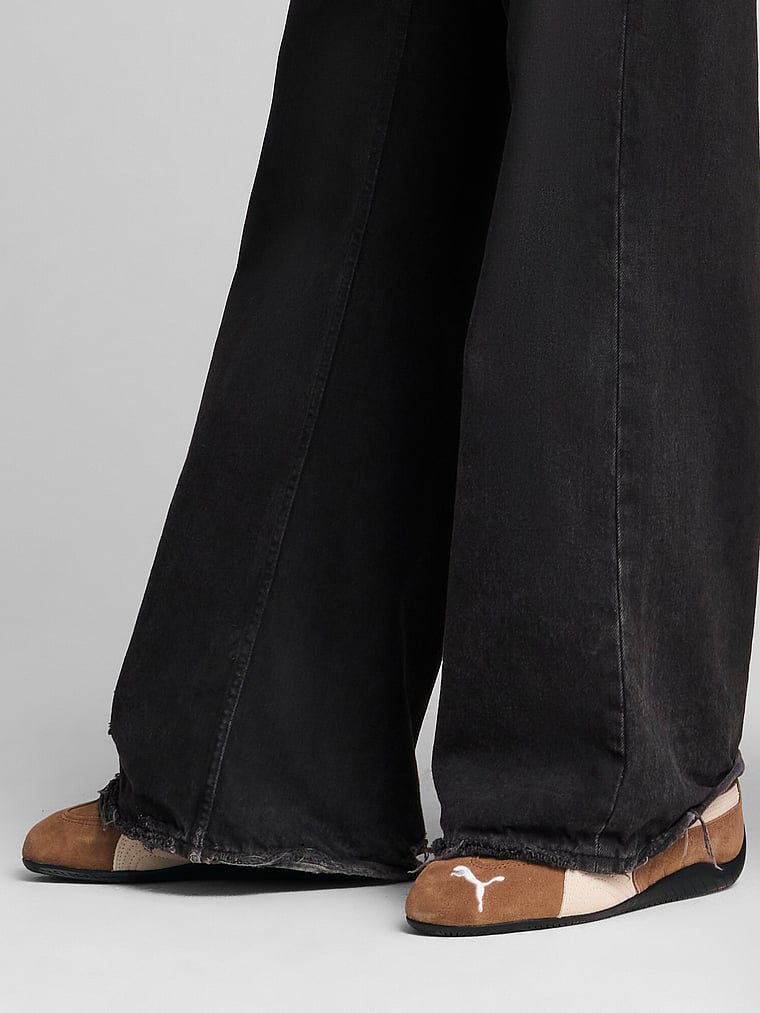 Puma Speedcat OG Sneaker, Haute Coffee-Frosted Ivory, offModelFront, 4 of 5