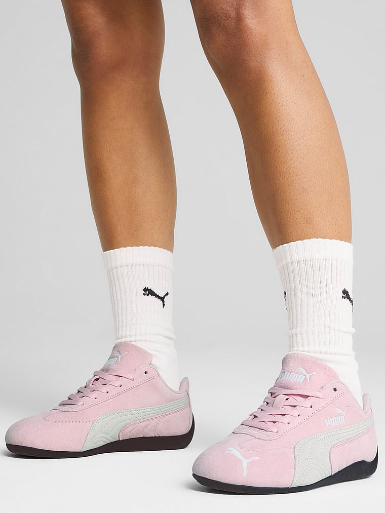 Puma Speedcat OG Sneaker, Whisp Of Pink-Puma White, onModelBack, 3 of 5