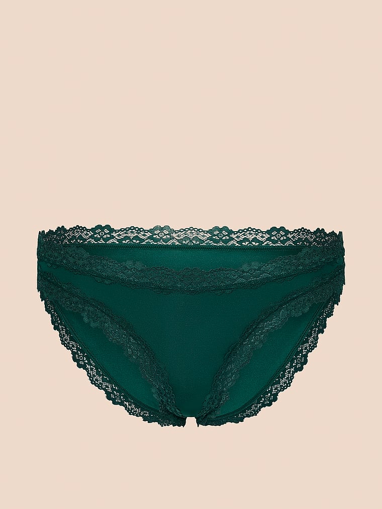 Victoria's Secret, Adore Me Lana Cheeky Panty, Rain Forest, detail, 3 of 3
