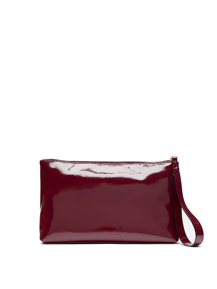 Victoria's Secret, Victoria's Secret Very Sexy Beauty Bag, Sangria Red S63, onModelBack, 2 of 3