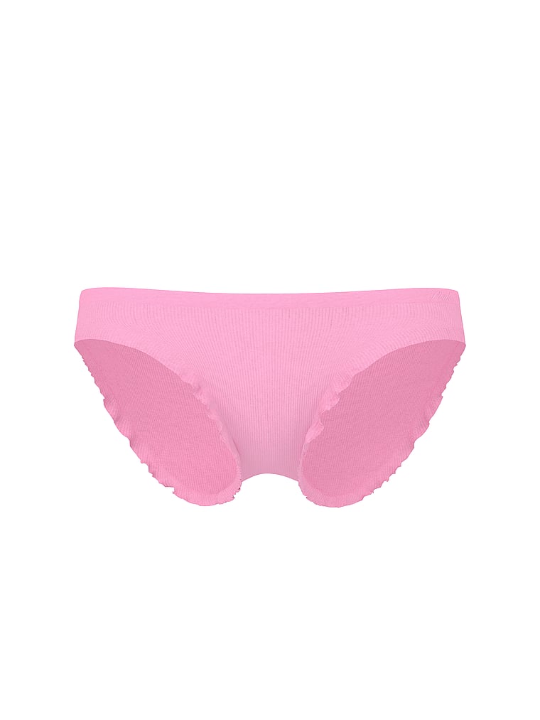 PINK Seamless Bikini Panty, Pink Lollipop, offModelFront, 3 of 4