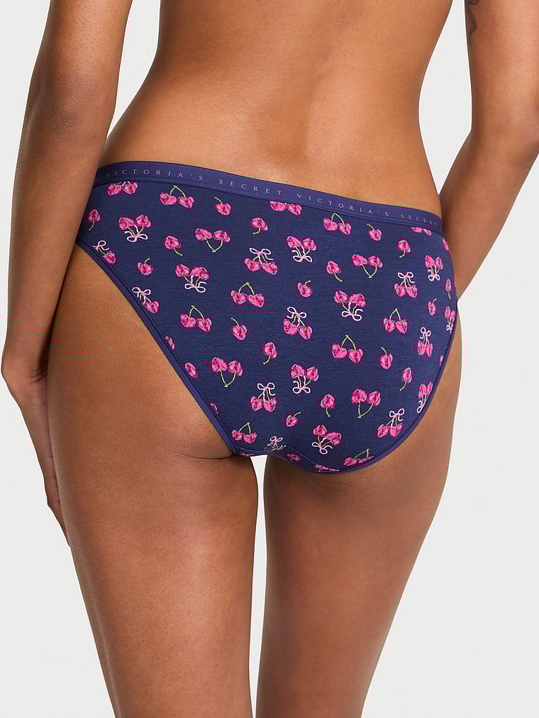 Stretch Cotton Sparkle Bikini Panty