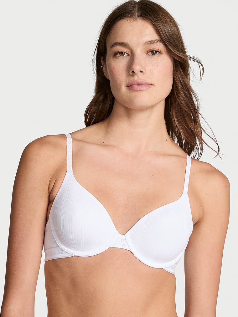 Lightly Lined Full-Coverage Smooth Bra