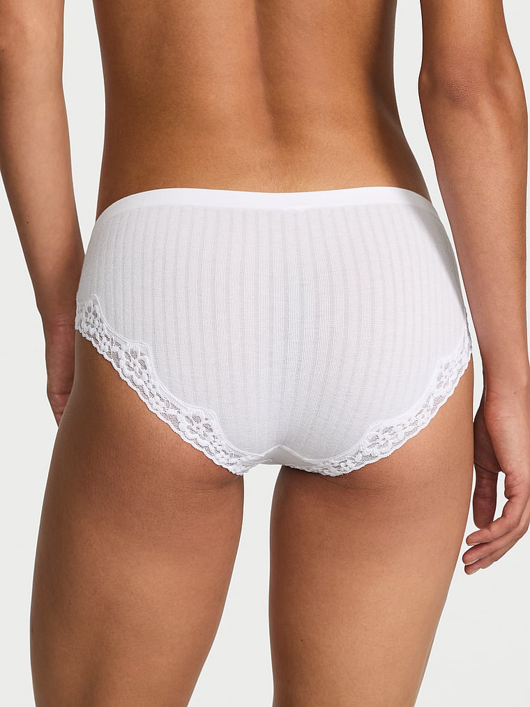 Victoria's Secret, Seamless Seamless Hiphugger Panty, Vs White, onModelBack, 2 of 3 Nikita  is 5'10" and wears Small