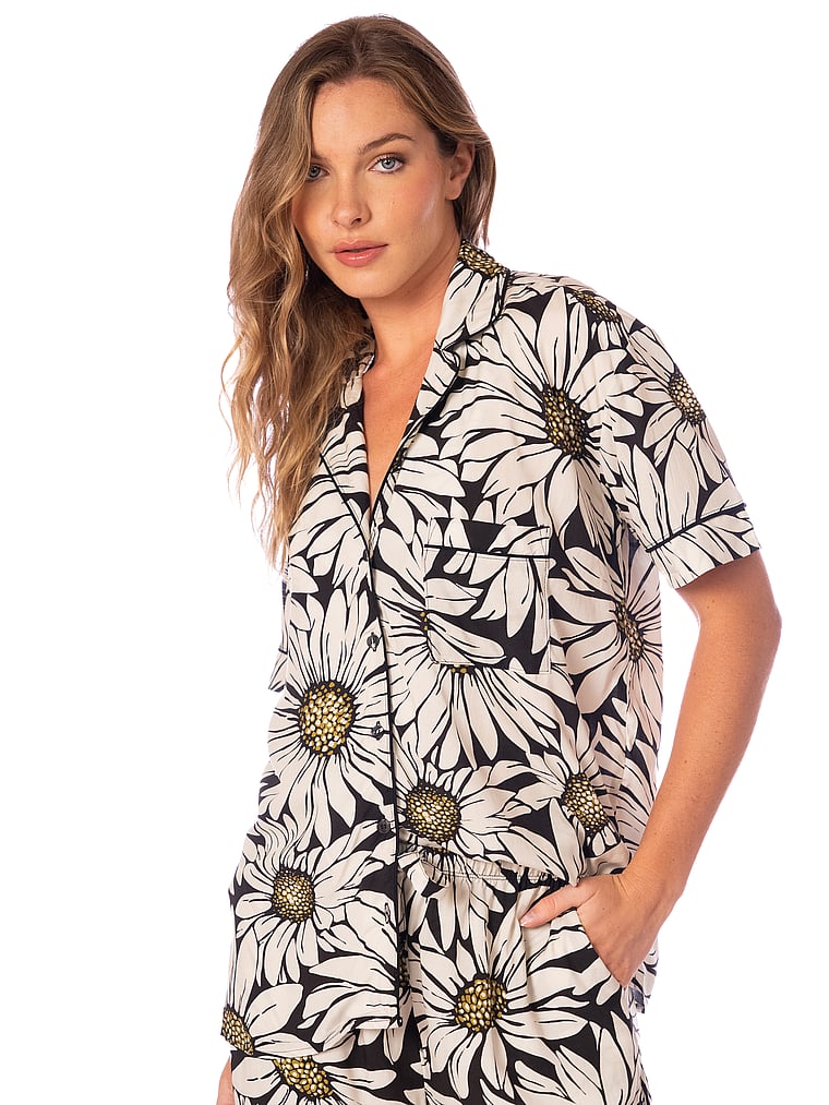 Kameli Short-Sleeve Pants Set