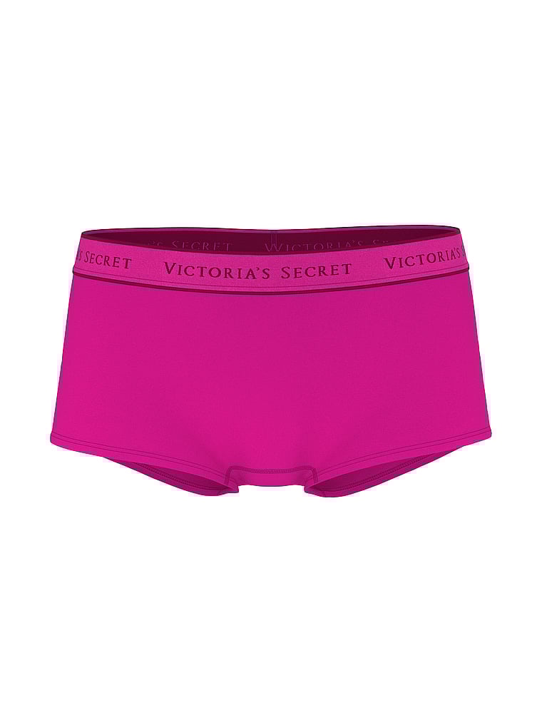 Logo Cotton Boyshort Panty