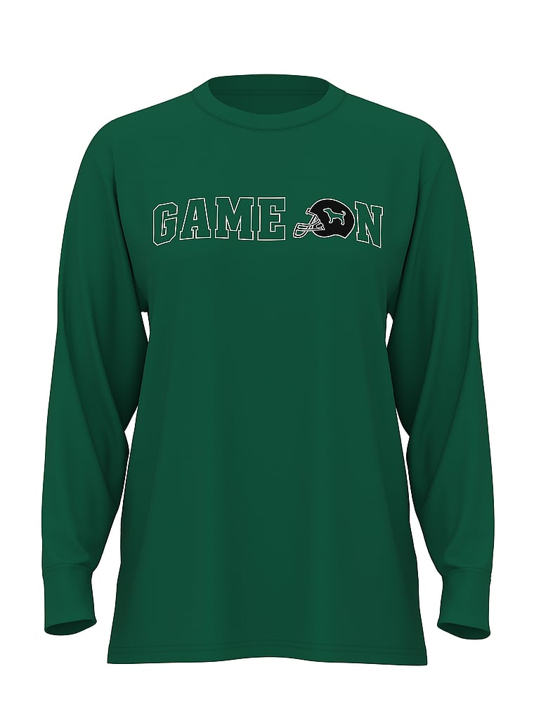 Campus Cotton Long-Sleeve Tee