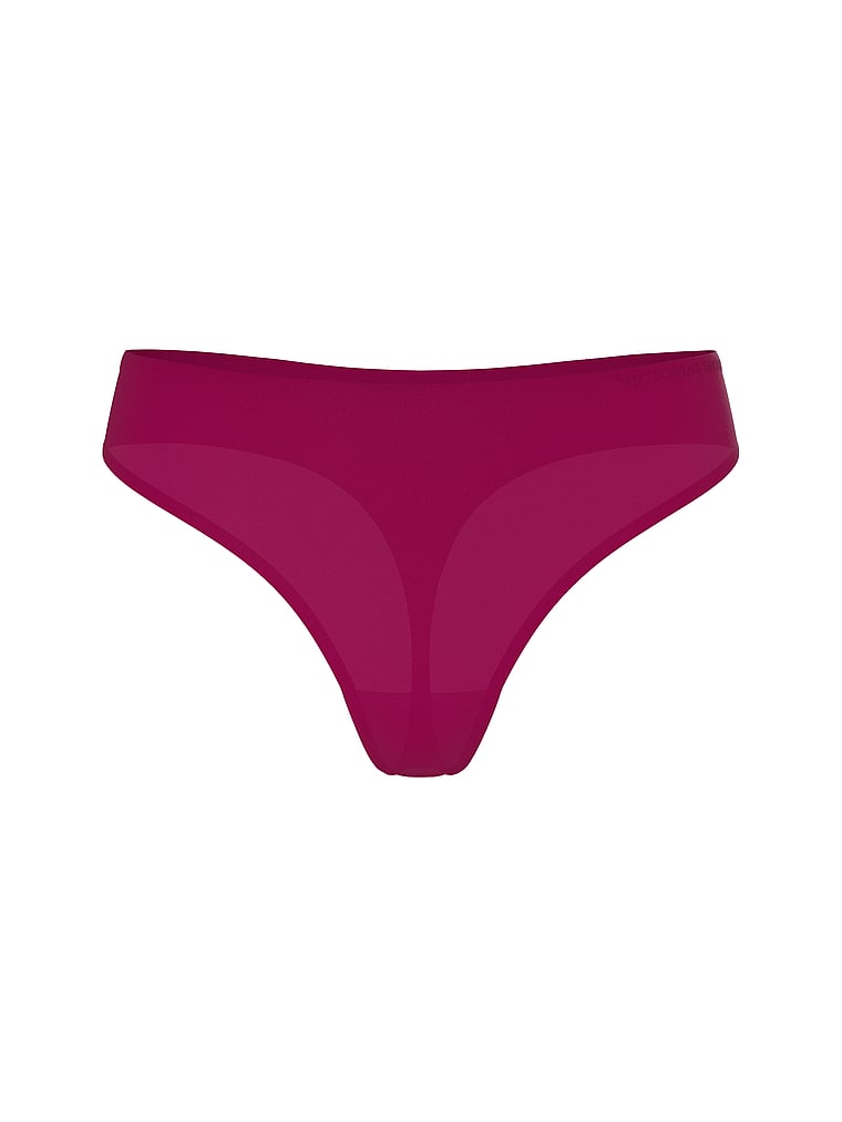Victoria's Secret, Body by Victoria Body by Victoria Flex Mid-Rise Thong Panty, Fresh Jam, offModelFront, 4 of 4