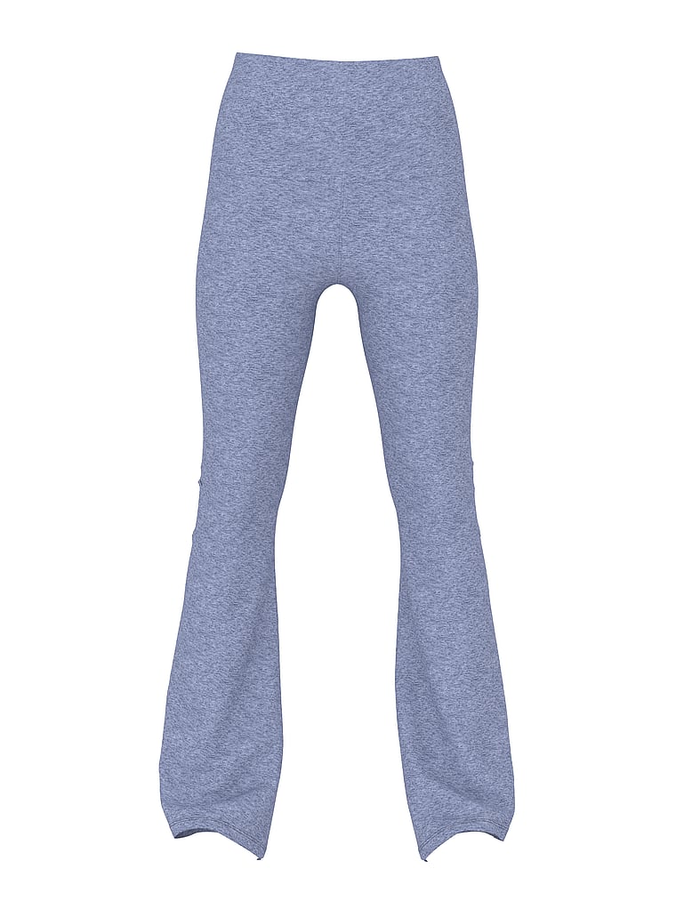 All-Day Cotton Foldover Flare Leggings