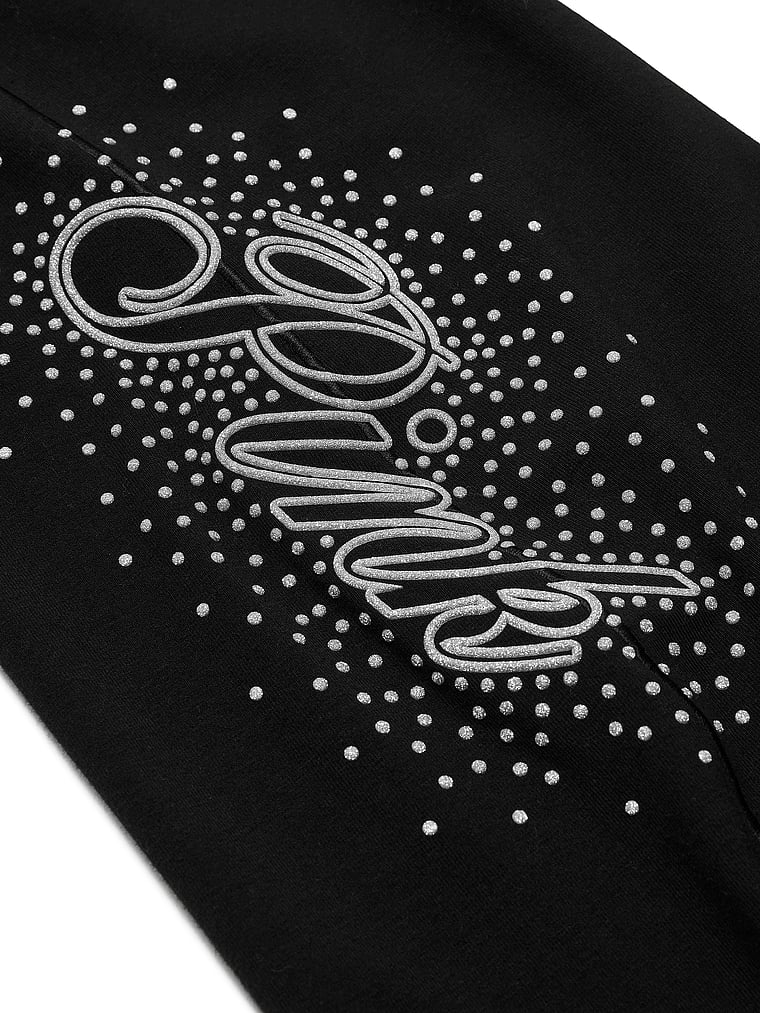 All-Day Cotton Foldover Flare Leggings