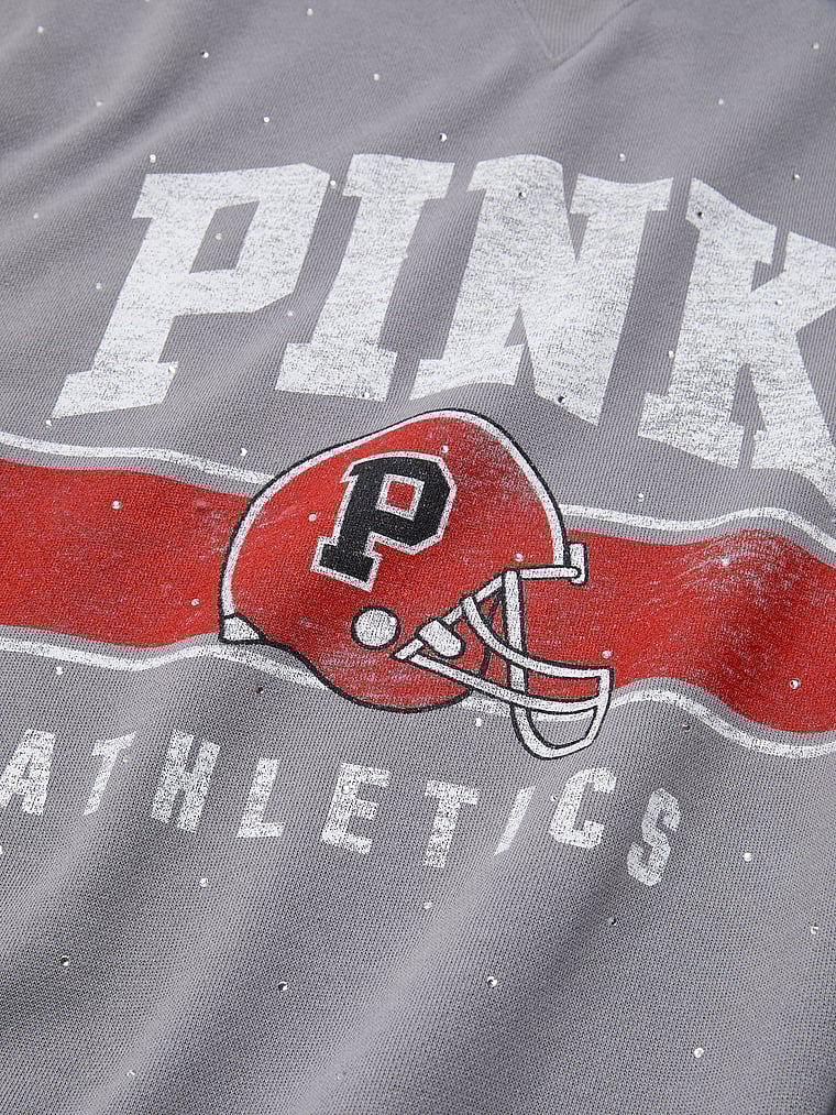 Ivy Fleece Oversized Crew Sweatshirt