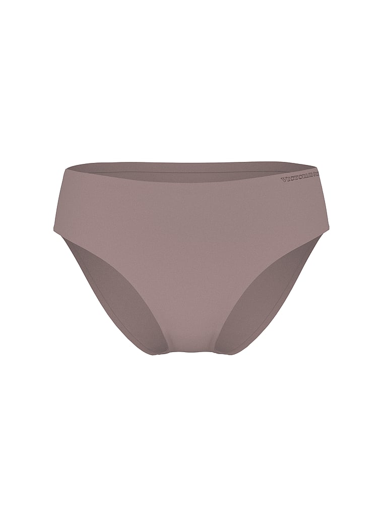 Victoria's Secret, Body by Victoria Body by Victoria Flex Mid-Rise Bikini Panty, Cloudy Grey, offModelFront, 3 of 3