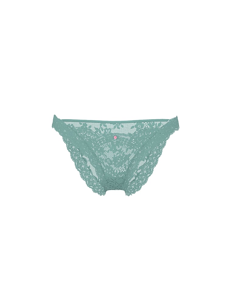 Lace-Trim Bikini Panty