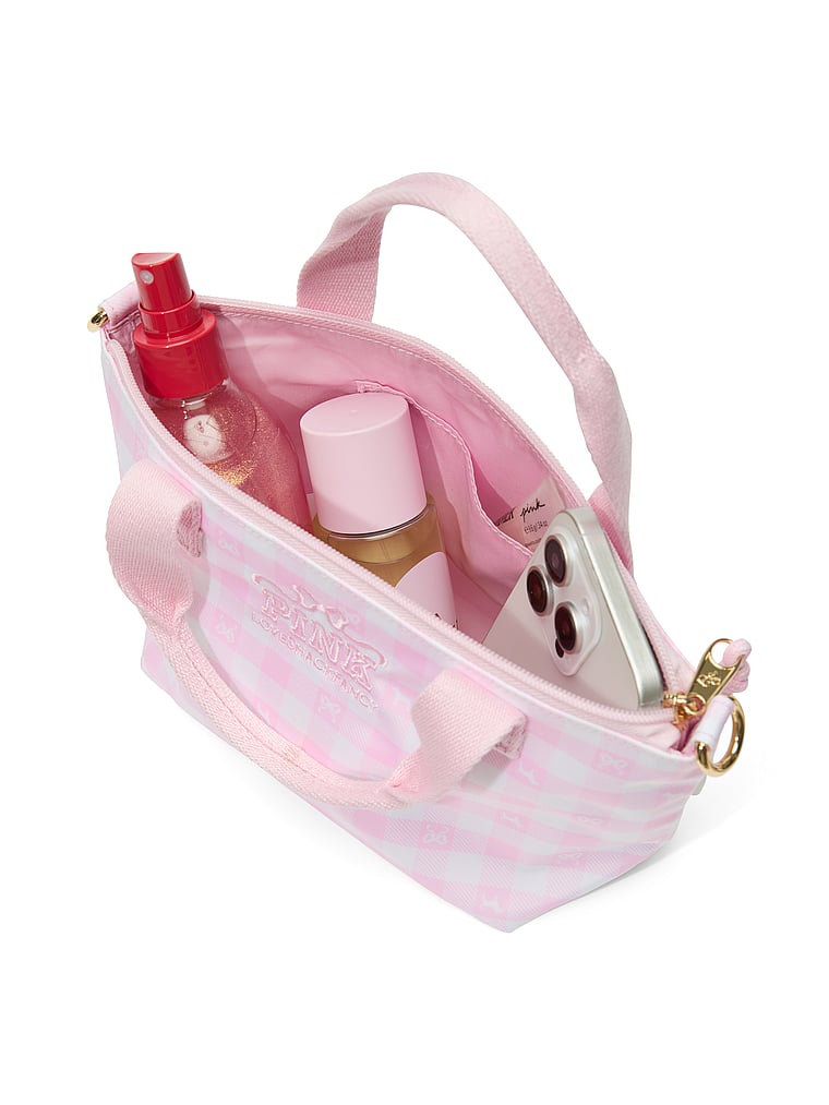 PINK x LoveShackFancy Mini Tote Bag