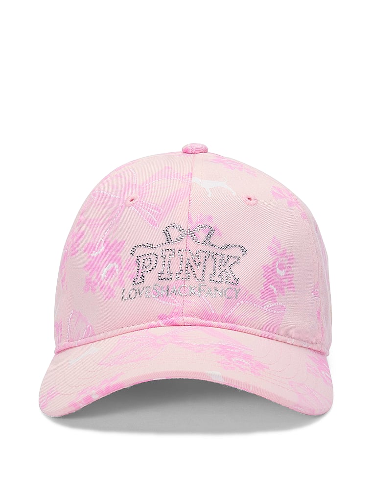 PINK x LoveShackFancy Baseball Hat