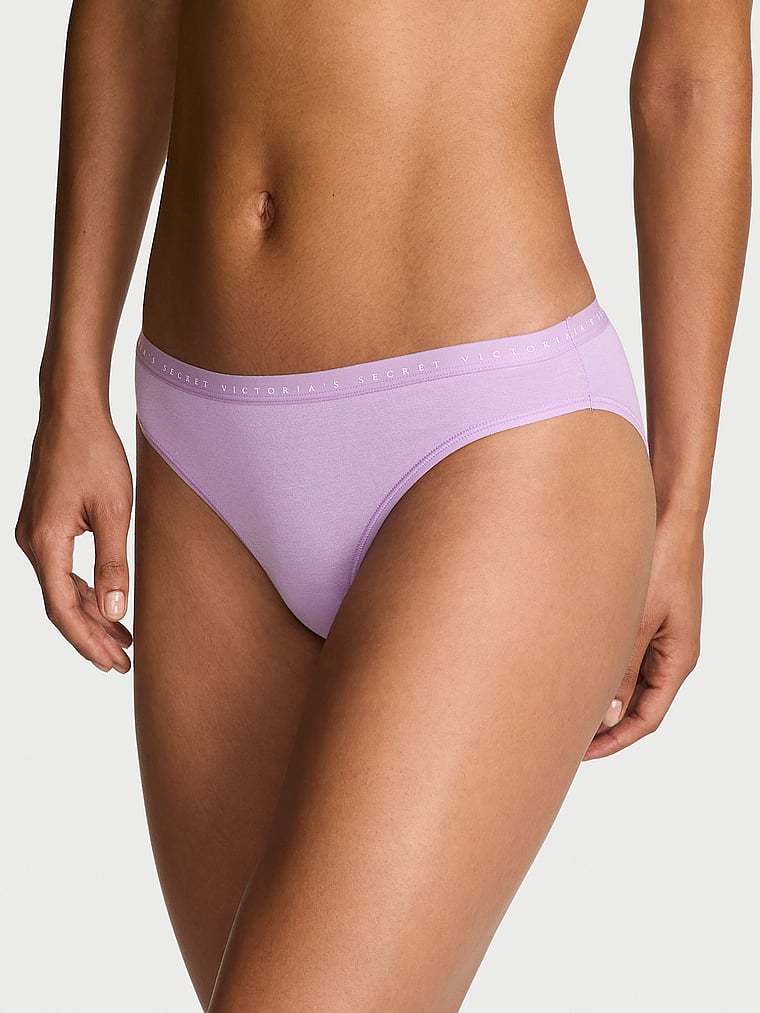 Stretch Cotton Bikini Panty