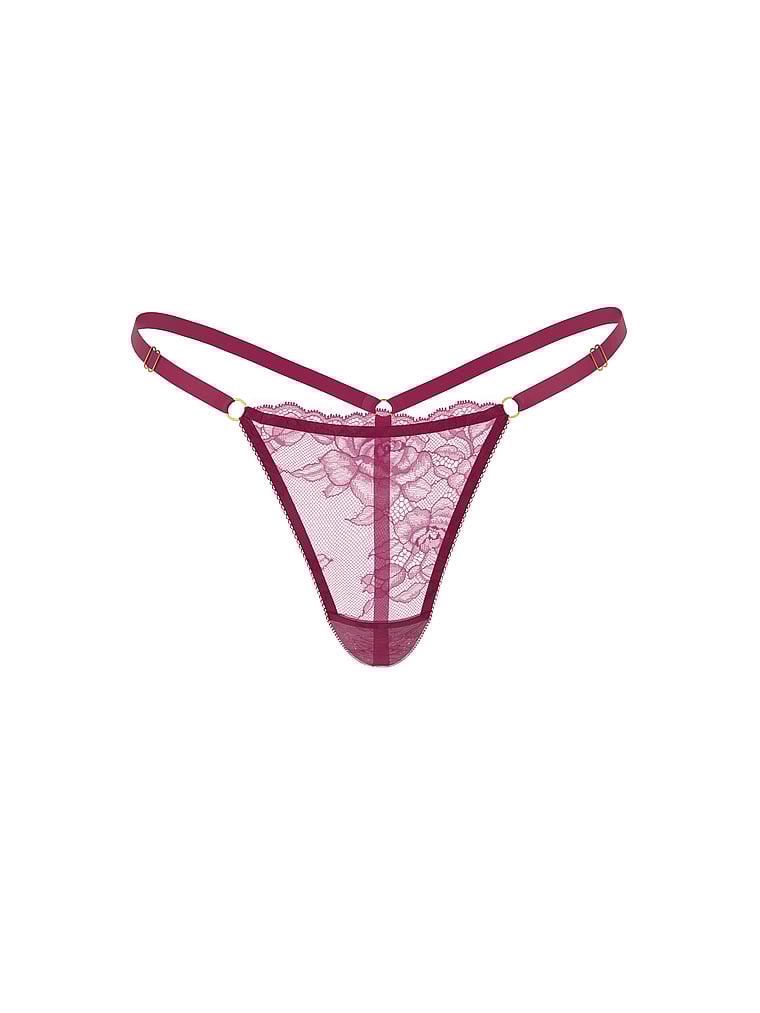 Ring Hardware V-String Panty