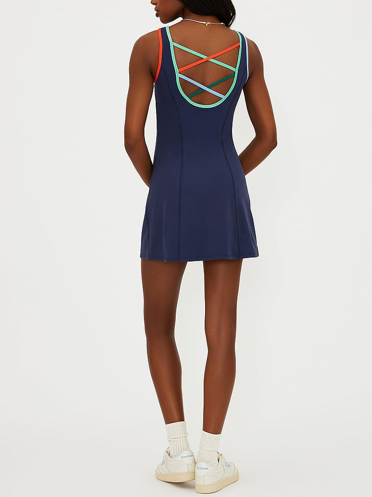Victoria's Secret, Beach Riot Amaris Dress, Cape Cod Colorblock, onModelBack, 2 of 4