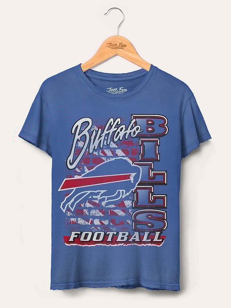 Victoria's Secret, Junk Food Clothing Chicago Bears MVP Vintage Tee, Liberty - Bills, offModelFront, 3 of 4