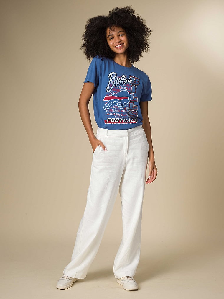 Victoria's Secret, Junk Food Clothing Chicago Bears MVP Vintage Tee, Liberty - Bills, onModelBack, 2 of 4