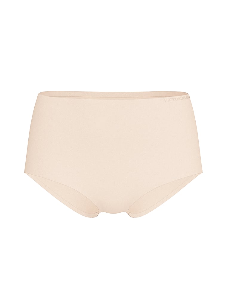 Victoria's Secret, Body by Victoria Body by Victoria Flex Mid-Rise Modern Brief Panty, Marzipan, offModelFront, 3 of 3