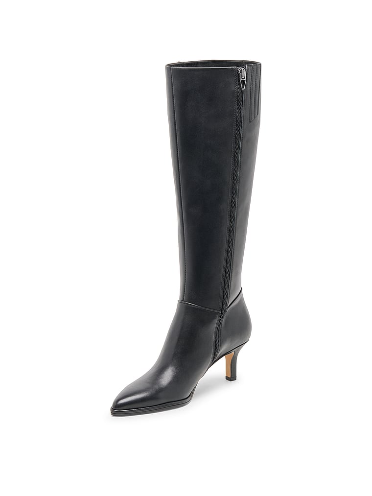 Dolce Vita Aldy Boot, Black Leather, onModelFront, 1 of 2