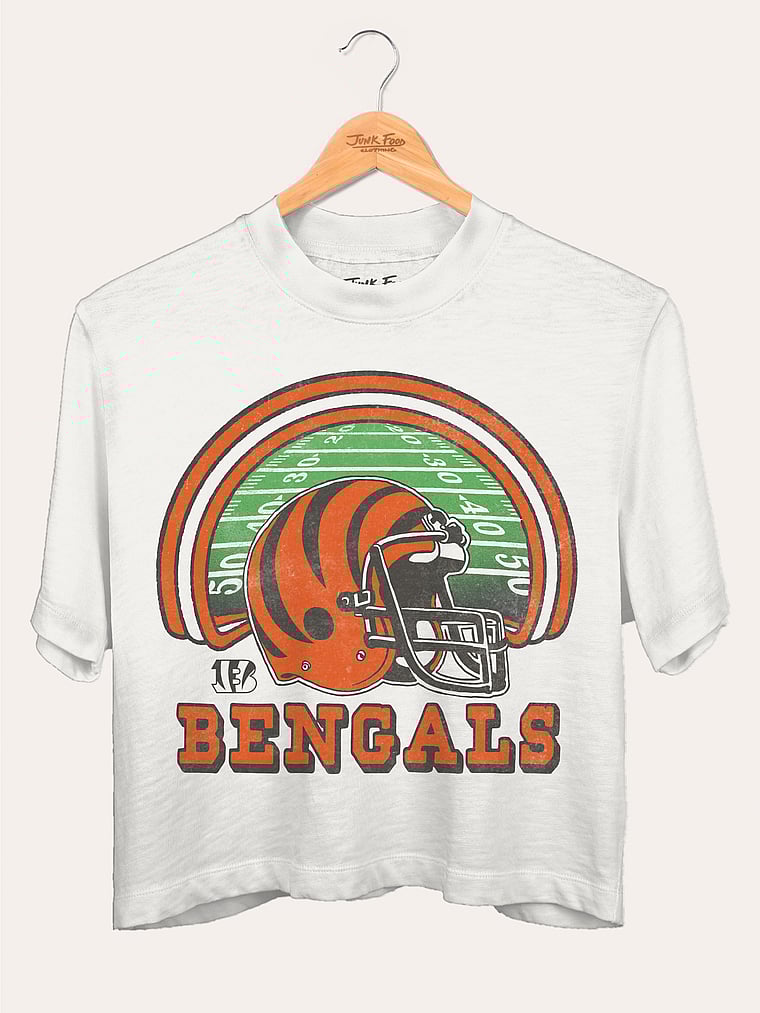 Detroit Lions Game Time Crop Tee