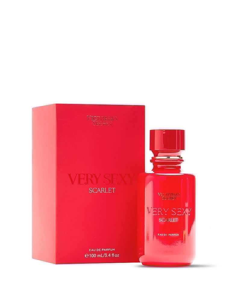 Victoria's Secret, Fine Fragrance Very Sexy Scarlet Eau de Parfum 3.4 oz, 3.4 oz, onModelSide, 3 of 4
