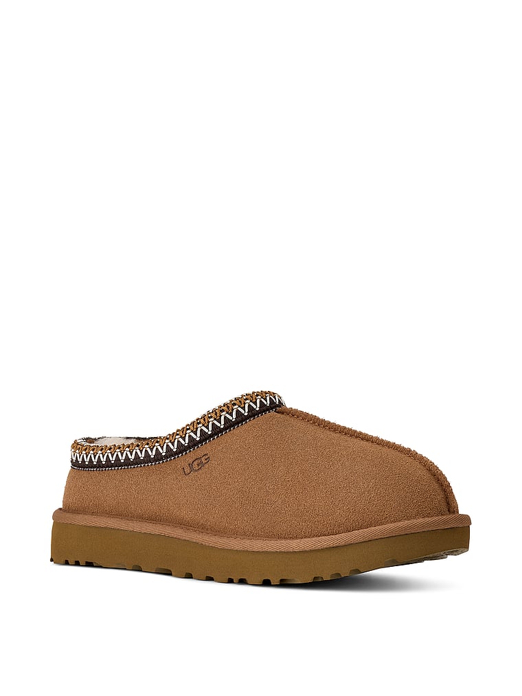 UGG® Tasman Slippers, Chestnut, onModelFront, 1 of 3