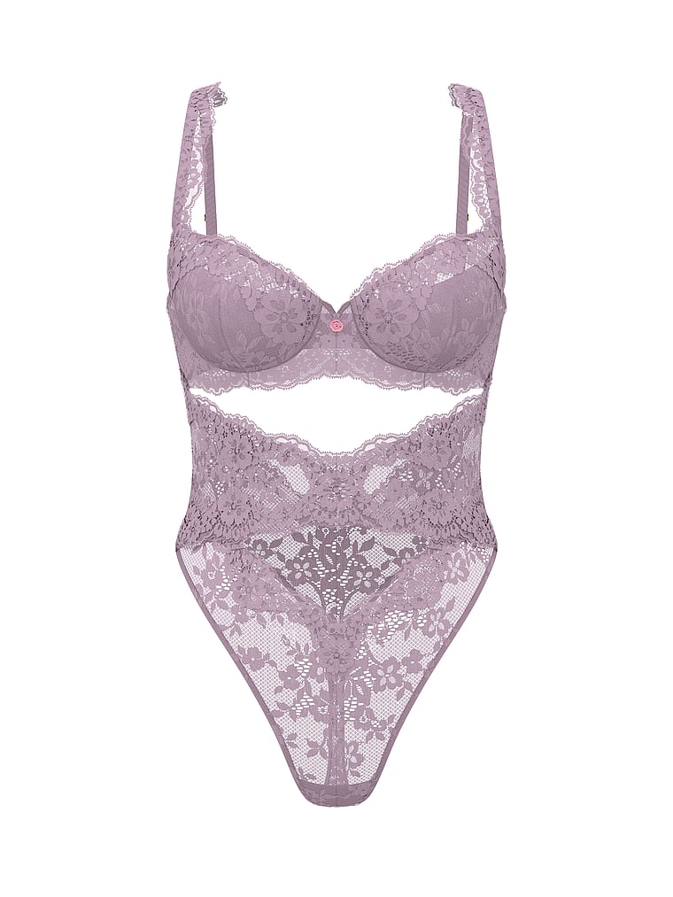 Dare to Dream Lace Uplift Balconette Teddy