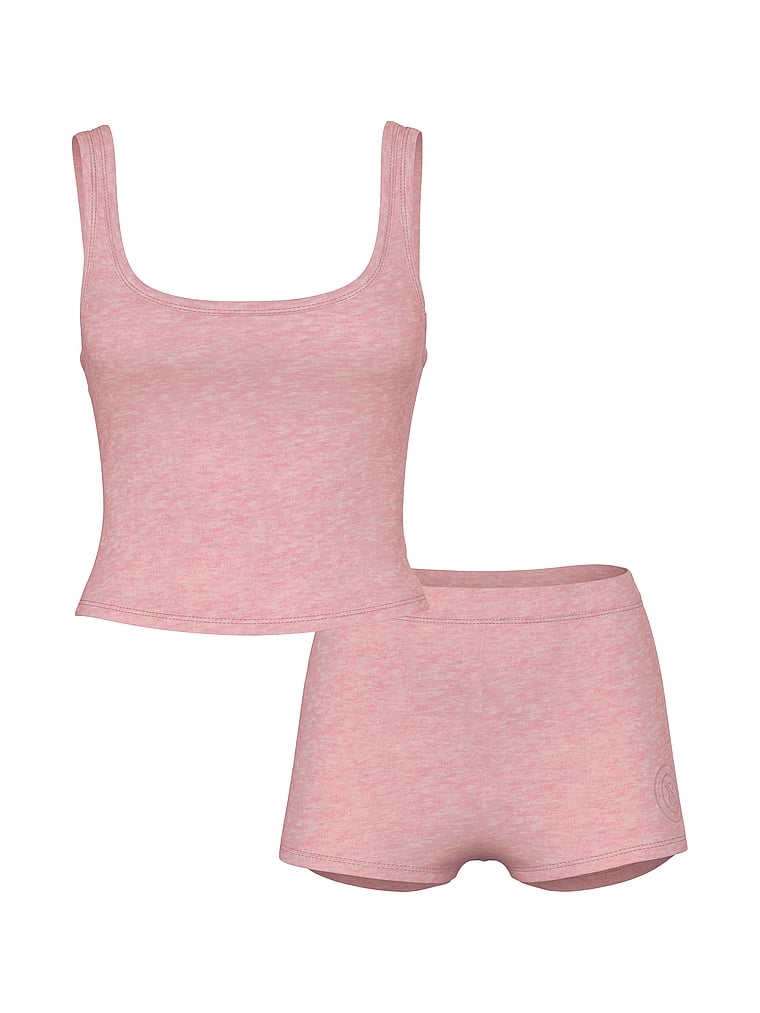 100% Cotton Tank & Shorts Pajama Set