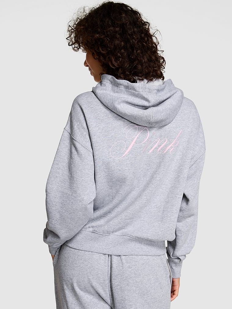 Ivy Fleece Campus Half-Zip Hoodie