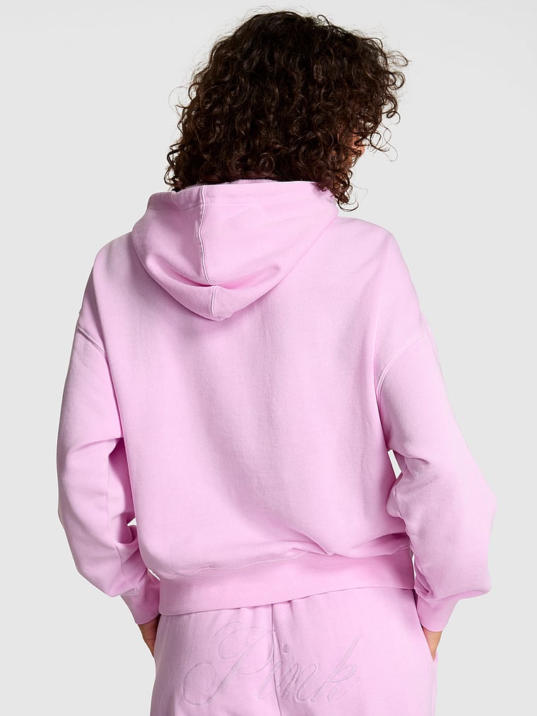 Ivy Fleece Campus Half-Zip Hoodie