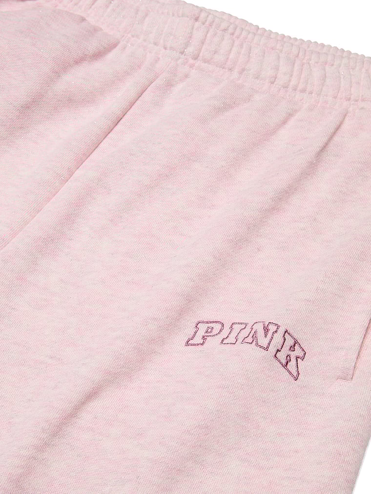 PINK Ivy Fleece Campus Sweatpants, onModelBack, 3 of 3