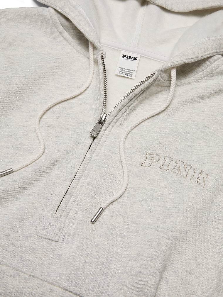 Ivy Fleece Campus Half-Zip Hoodie